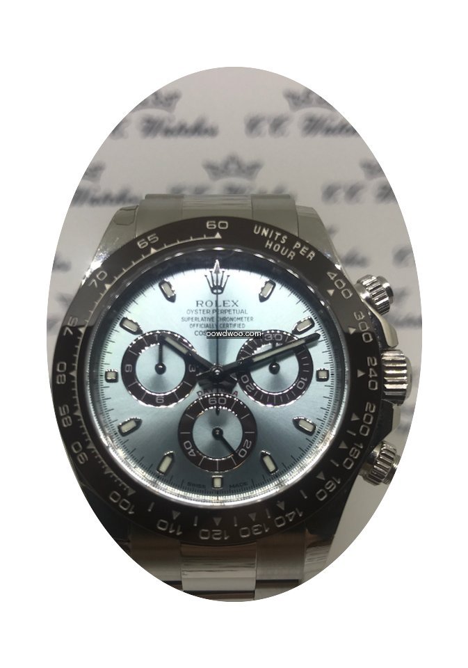 Rolex Daytona Platino platinum 116506...