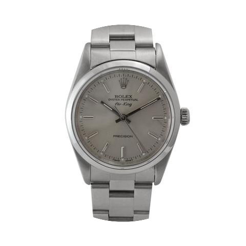 Rolex Air-King Men's Steel Watch, Silver...