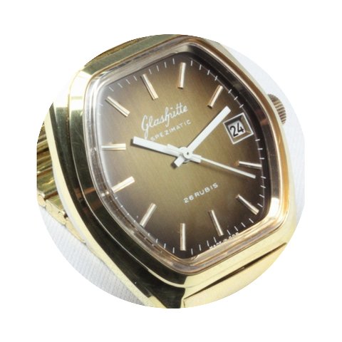 GUB Glashütte Spezimatic Herrenarmbandu...
