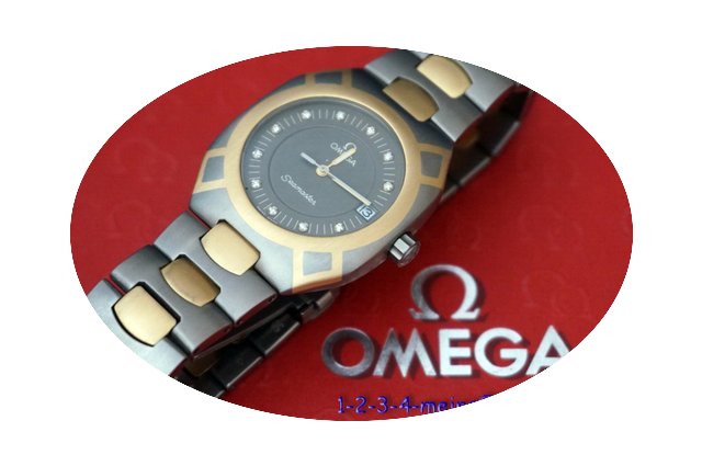 Omega Seamaster Herrenuhr Titan/Gold &am...