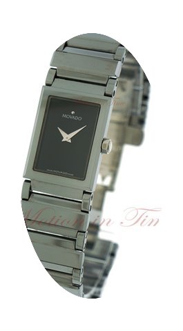 Movado Valor Ladies, Black Museum Dial -...