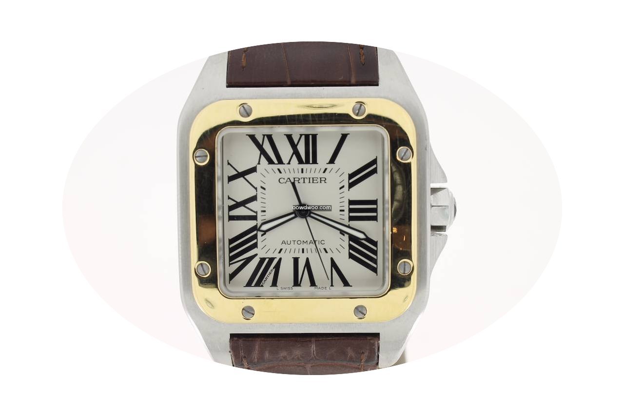 Cartier Santos 100 XL Steel/Gold (B&P201...