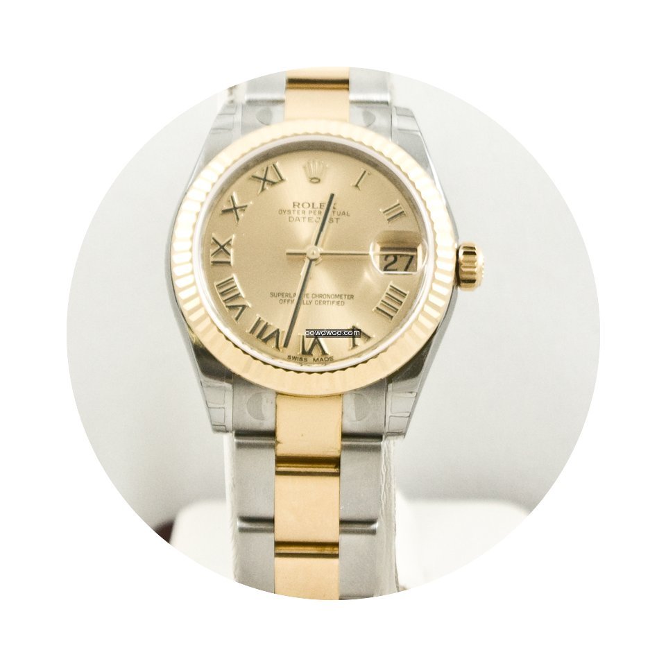 Rolex Lady-Datejust 31mm 178273 Champagn...