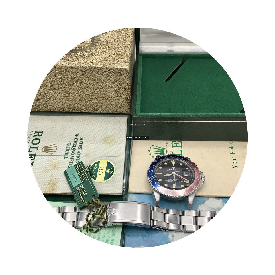 Rolex GMT-Master 1675/Original Dial & Ha...
