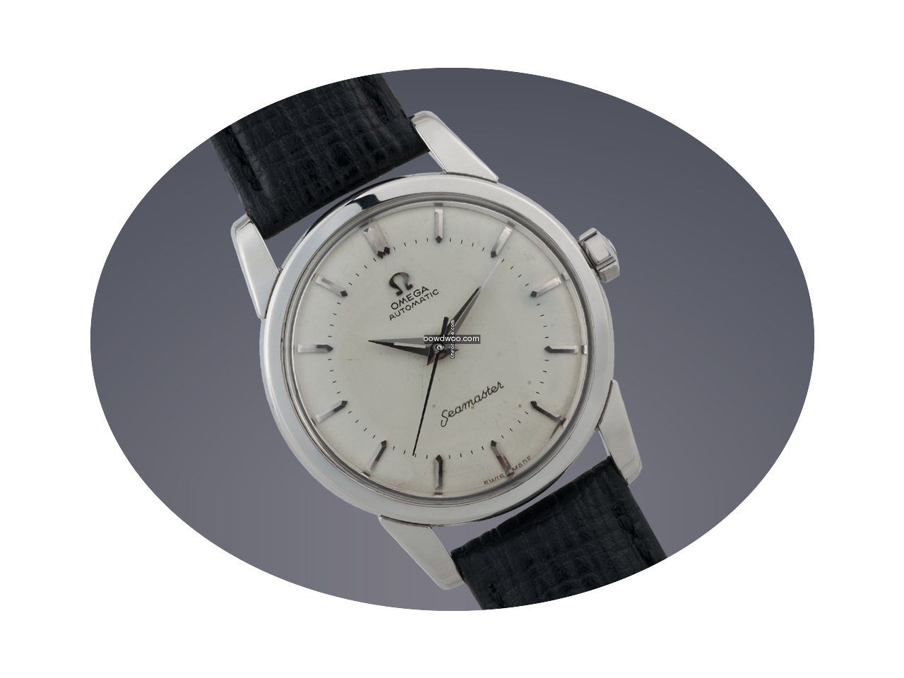 Omega Seamaster stainless steel watch...