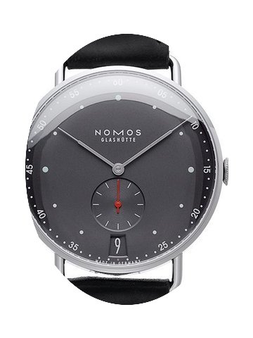 Nomos Metro 38 Datum Stadtschwarz Ref. 1...
