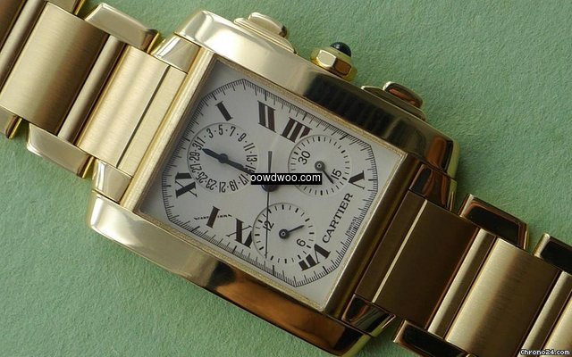 Cartier Tank Francaise Chronograph 1830...