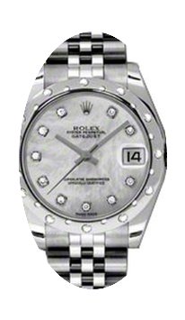 Rolex Datejust Ladies Midsize 178344-MOP...