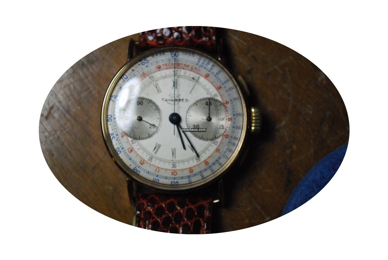 Tavannes Cronograph Landeron...