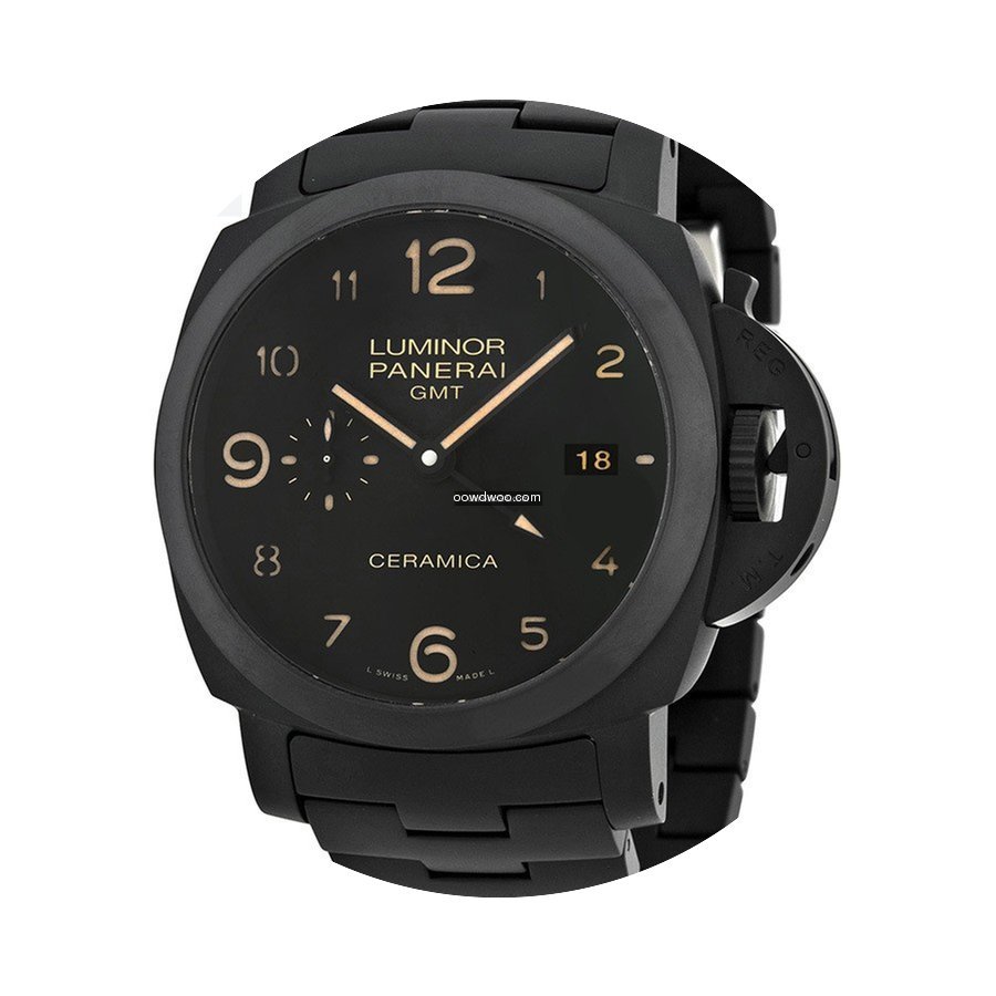Panerai Luminor Gmt 1950 3 Days All Blac...