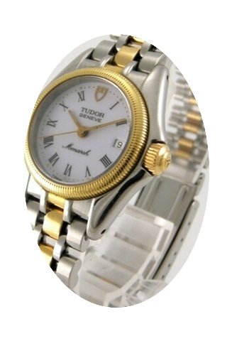 Tudor Monarch Stahl / Gold Damenuhr...