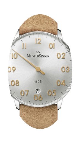 Meistersinger NeoQ NQ901GN Einzeigeruhr ...