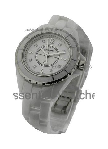 Chanel J12 White 29mm White MOP Dial H25...