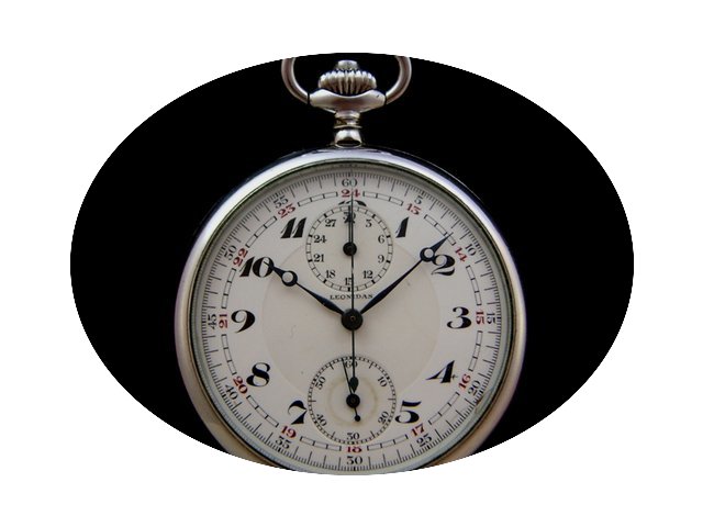 Leonidas Vintage Pocket Chronograph...