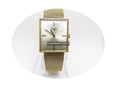 Longines Solid Yellow 9k.Yellow Gold Men...