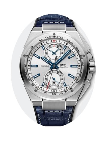 IWC INGENIEUR CHRONOGRAPH RACER SILVER D...