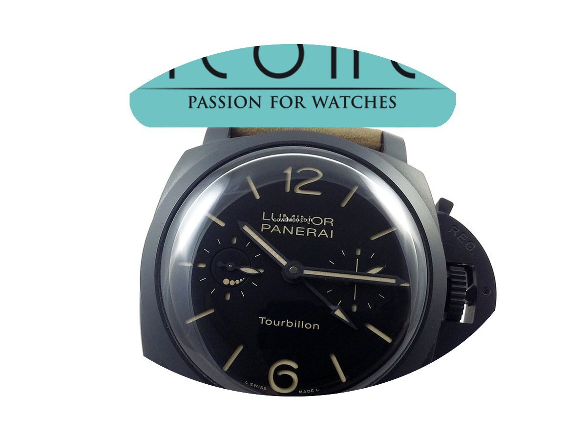 Panerai Luminor 1950 Tourbillon GMT Cer...