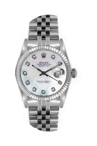 Rolex Women's Datejust Midsize Stainless...