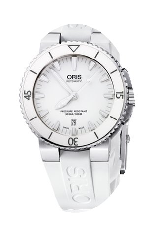 Oris Aquis Date White, Ceramic Top Ring,...