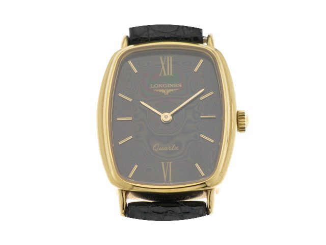 Longines Classic ovale placcato oro gial...