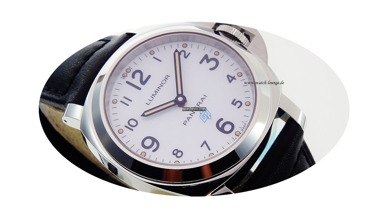 Panerai Luminor Base Logo Acciaio PAM 63...