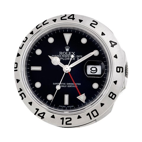 Rolex Explorer Ii Steel Black Dial Parac...
