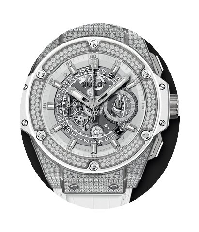 Hublot King Power Unico Titanium White P...
