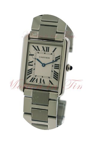 Cartier Tank Solo Large, Solver Dial - S...
