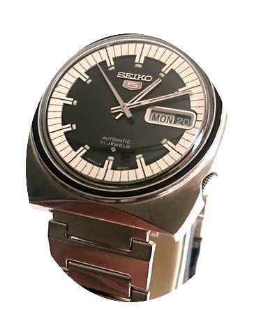 Seiko 5 Automatic 6119-8490 Day/Date 21J...