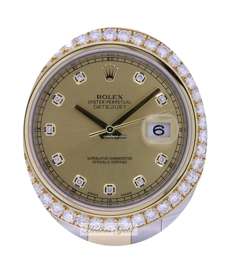 Rolex Datejust II Custommade Diamond Bez...