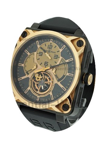 Bell & Ross BR 01 Tourbillon Gold Li...