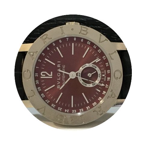 Bulgari Bb Ouro Branco Calendário Anual...