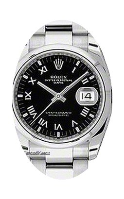 Rolex Oyster Perpetual 115200-BLKRDO 34m...