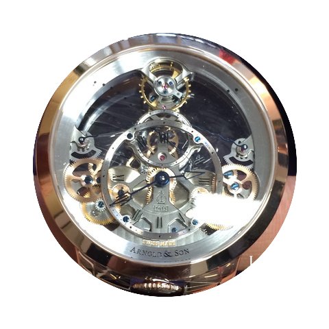 Arnold & Son Time Pyramid Rose Gold...