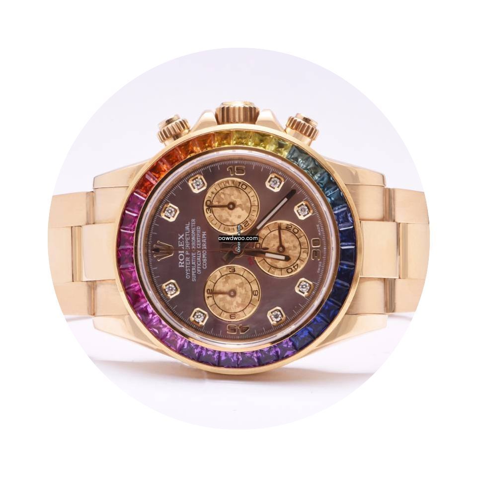 Rolex Daytona Rainbow After Market 11652...