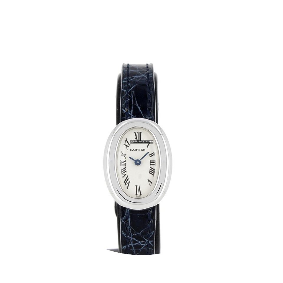Cartier Baignoire Mini en Or gris...
