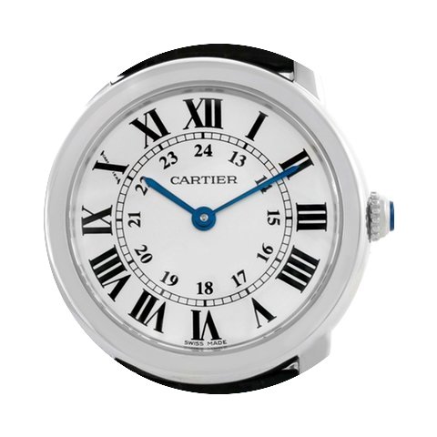 Cartier Ronde Solo Steel Ladies Silver D...