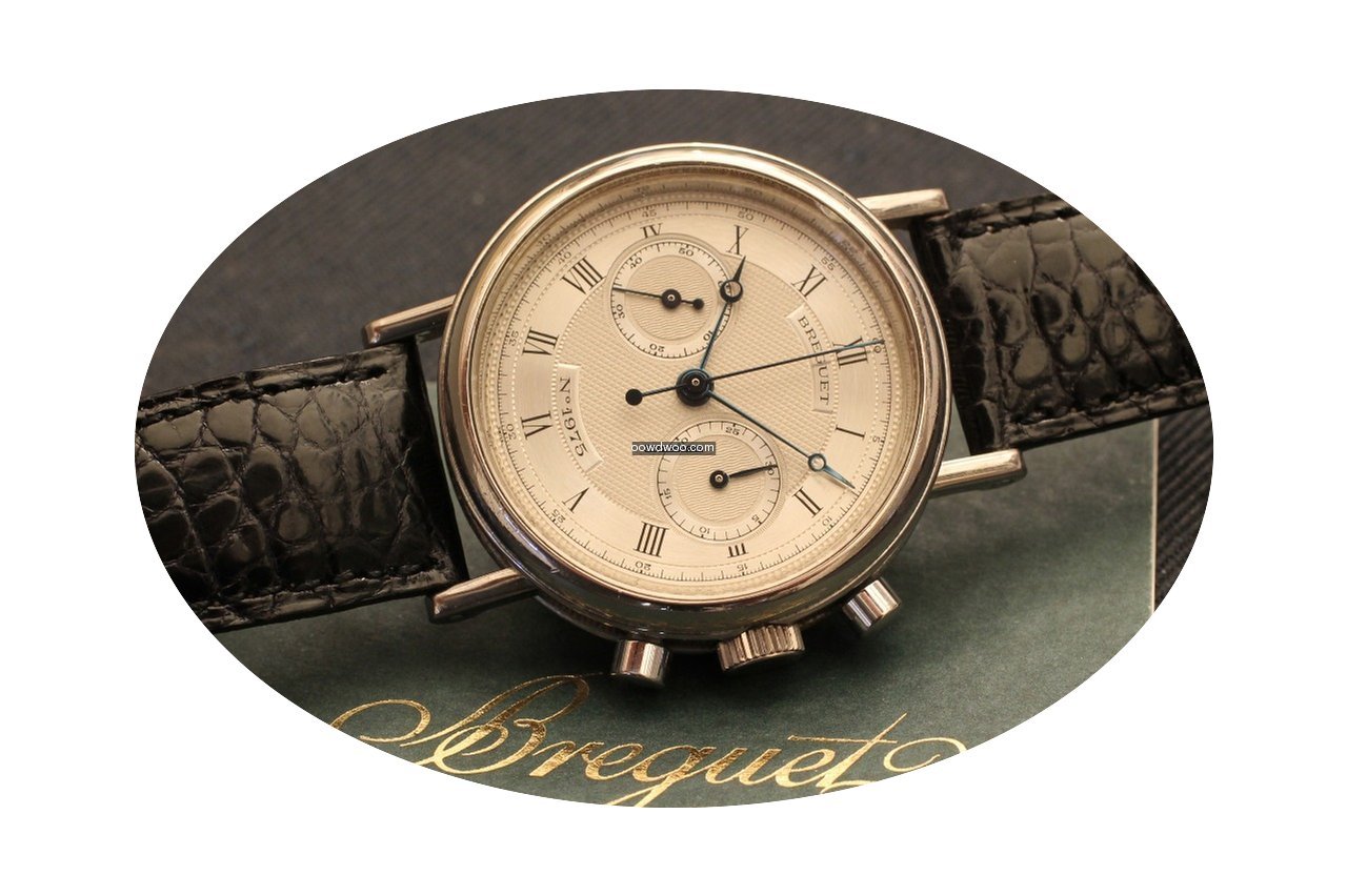 Breguet Classique chronograph white gold...