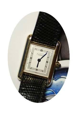Cartier 925 Silver Ladies Quartz (near M...