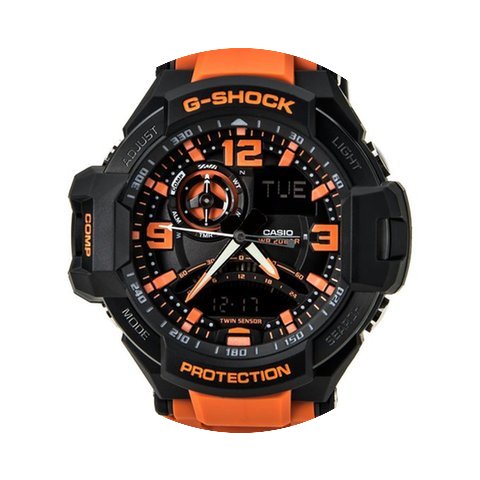 Casio G-Shock Unisex G-Aviation Twin Sen...