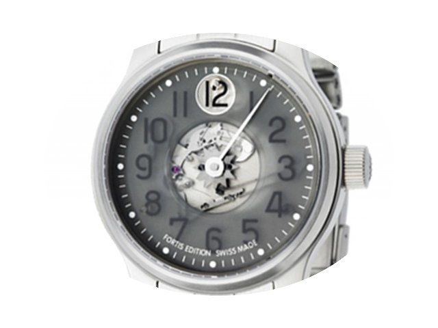 Fortis F-43 Jumping Hour Stahl Automatik...