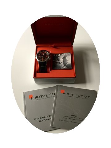 Hamilton KHAKI NAVY GMT AIR RACE...