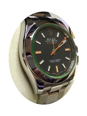 Rolex Milgauss Vetro Verde...