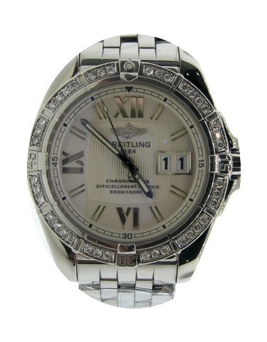 Breitling-Galactic-41mm-Diamond-Bezel Wa...
