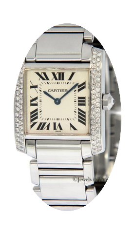 Cartier Tank Francaise Stainless Steel D...