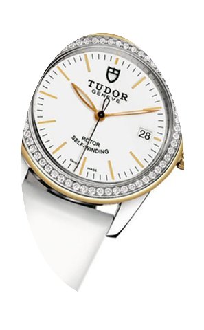 Tudor Glamour Date 36 Mm Case Yellow Gol...