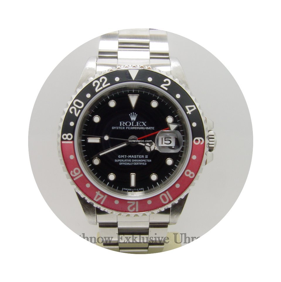 Rolex GMT Master II Stahl...